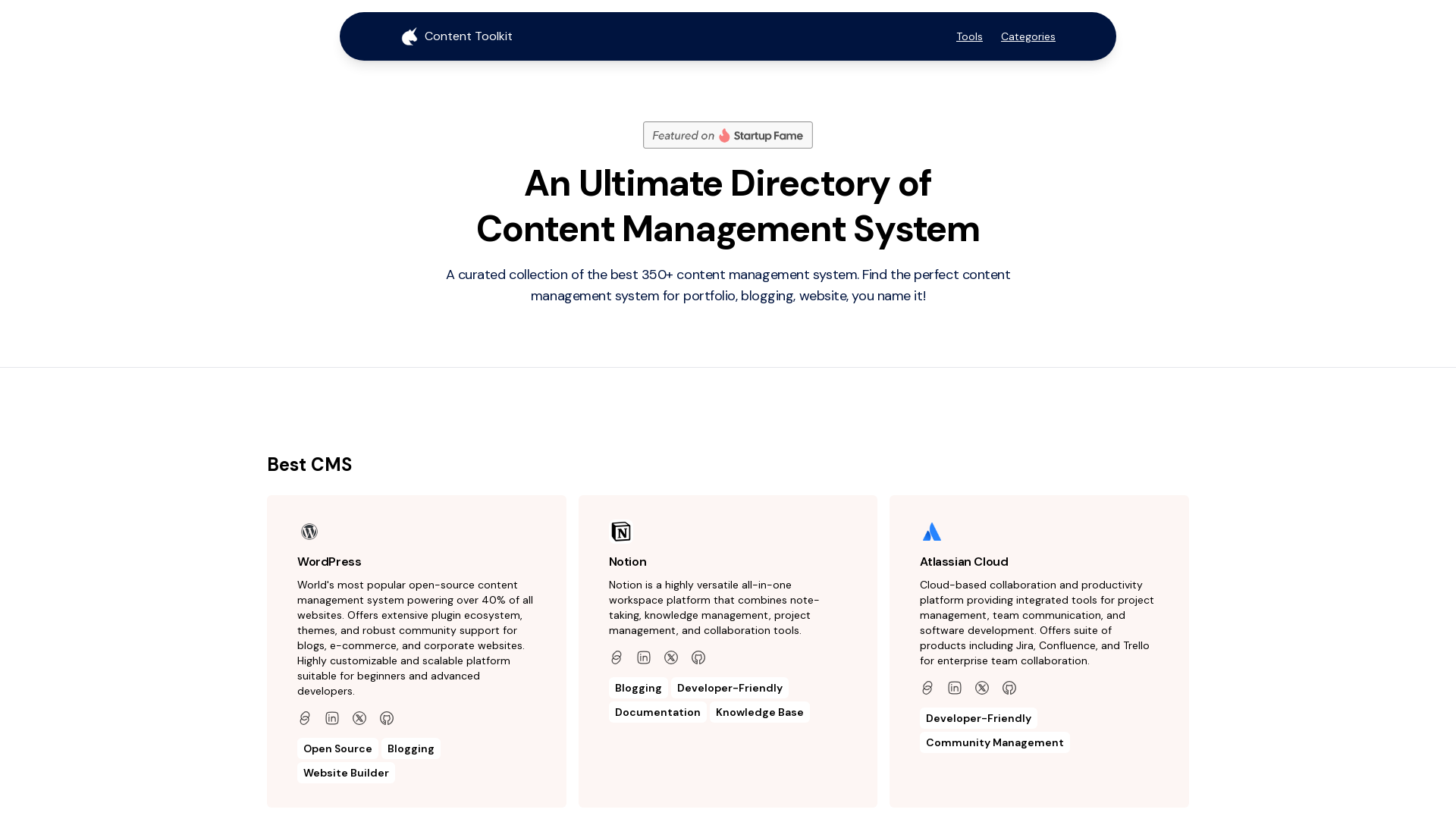 Content Toolkit