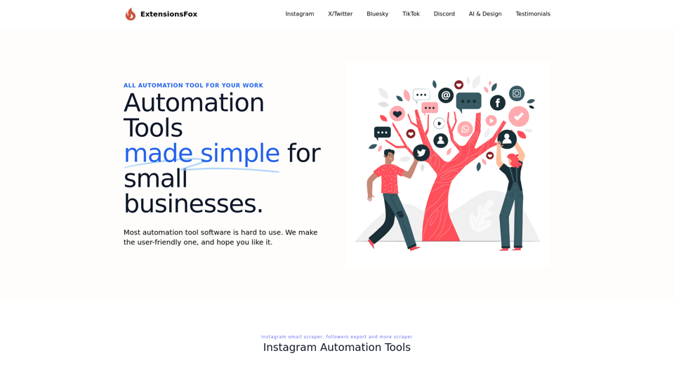 ExtensionsFox - The Automation Tool for your work