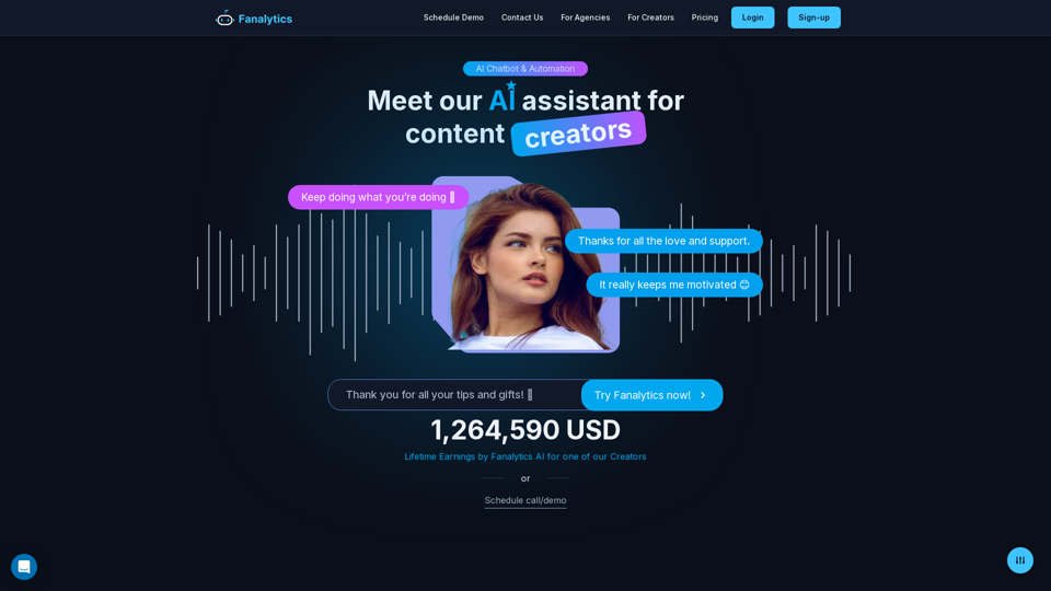 Fanalytics screenshot
