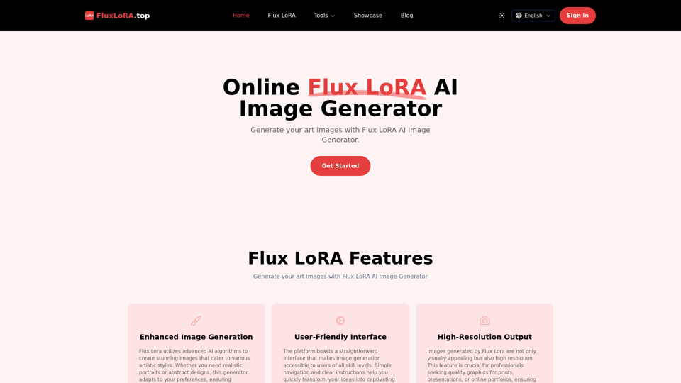 Flux LoRA AI Image Generator - Try Flux LoRA AI Online