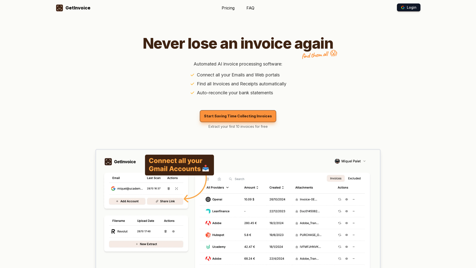 GetInvoice screenshot