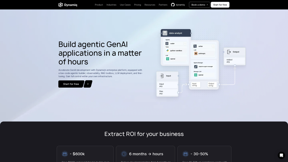 Dynamiq screenshot