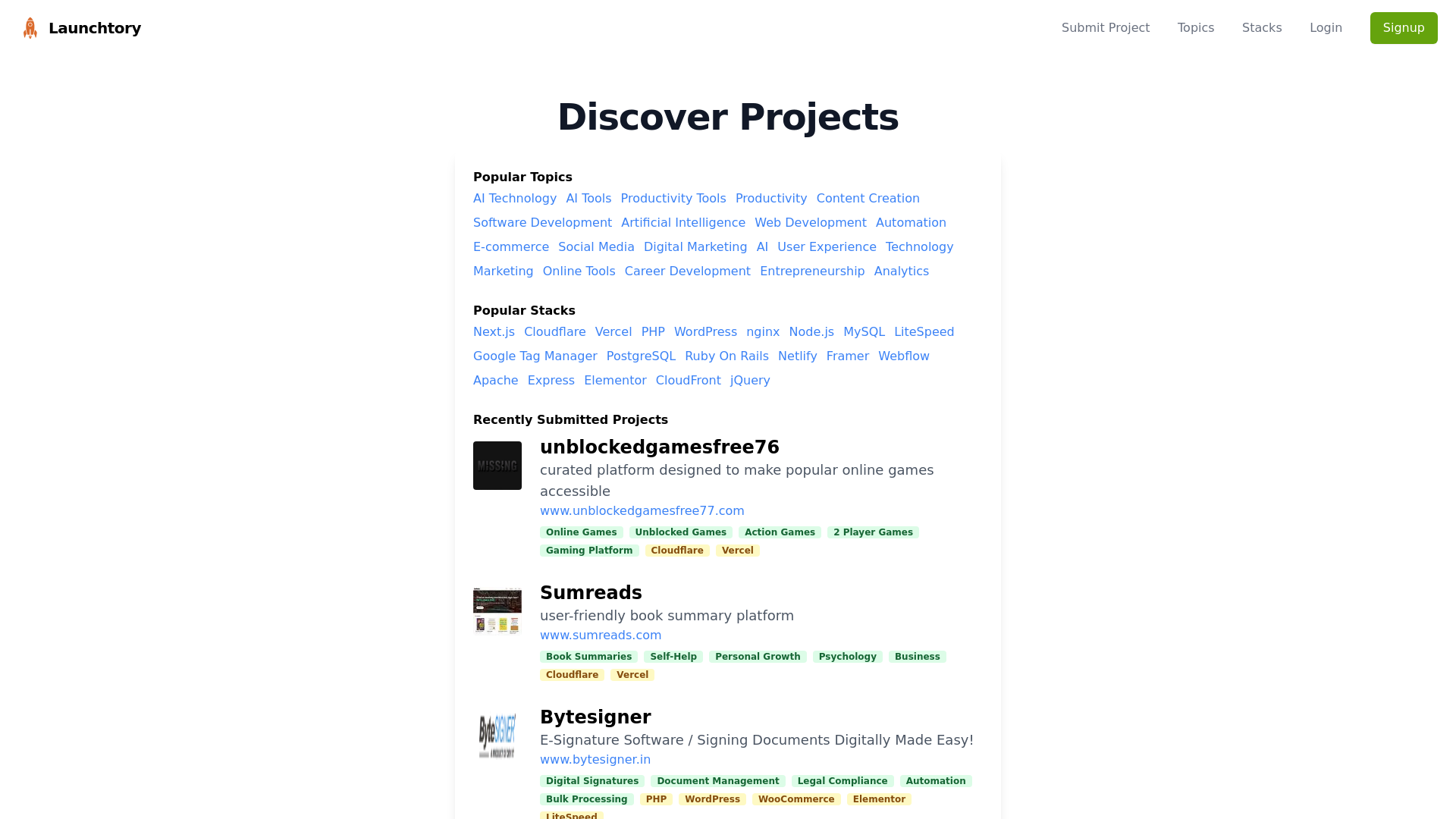 Launch Your Project