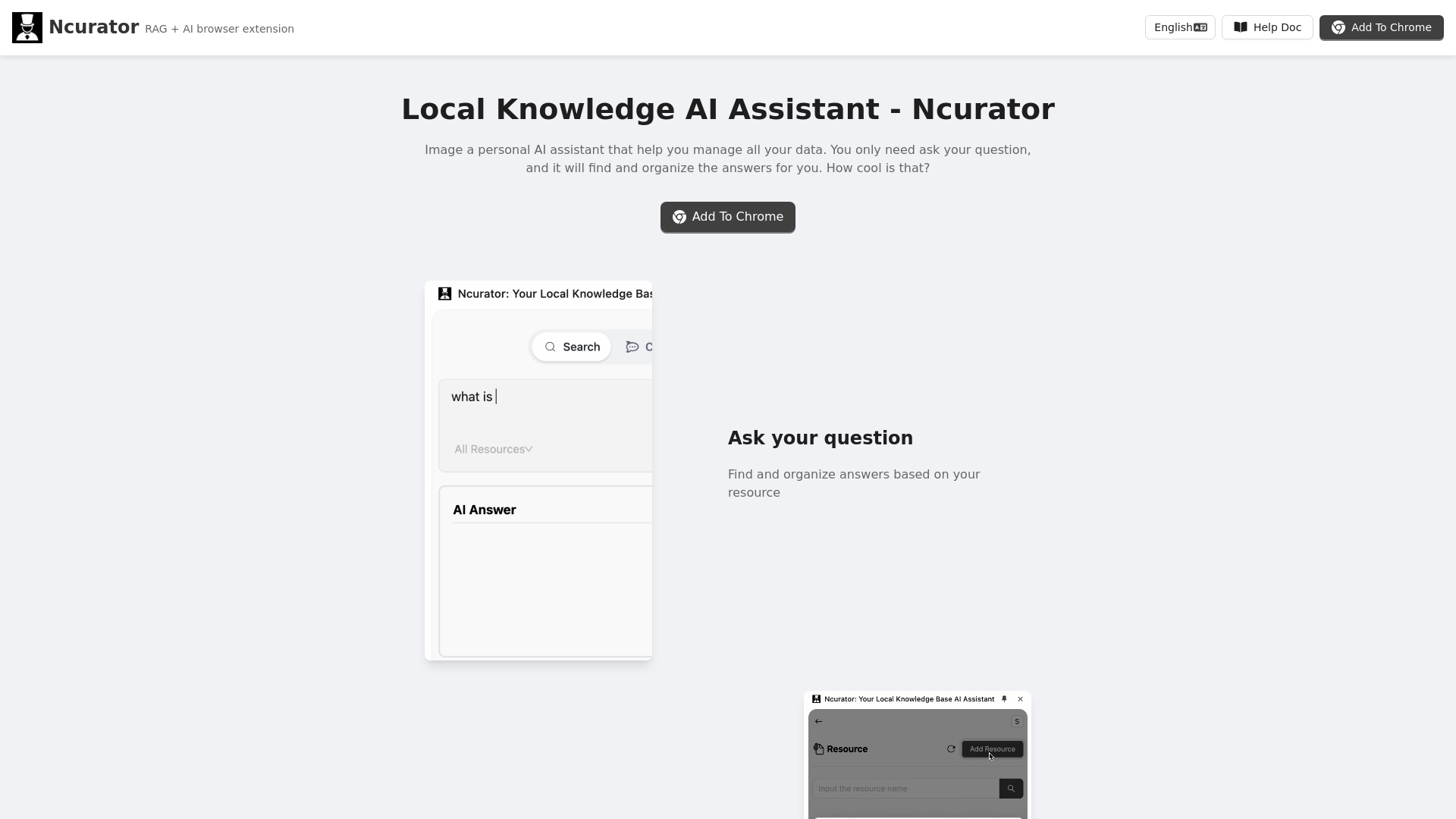 Ncurator