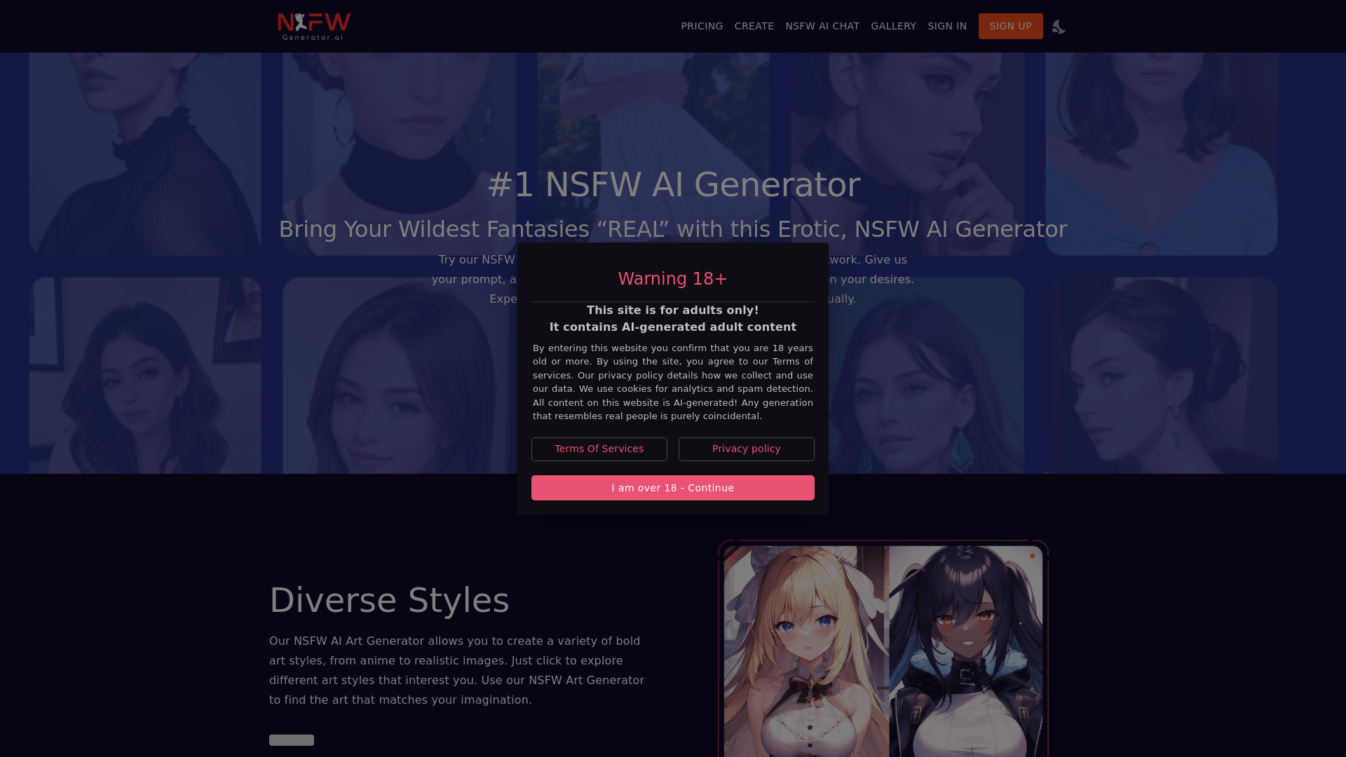 #1 NSFW AI Art Generator screenshot