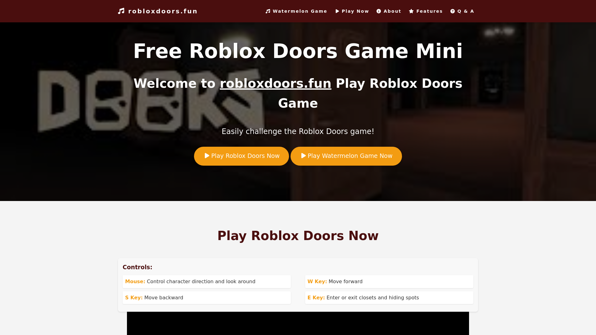 Roblox Doors Mini
