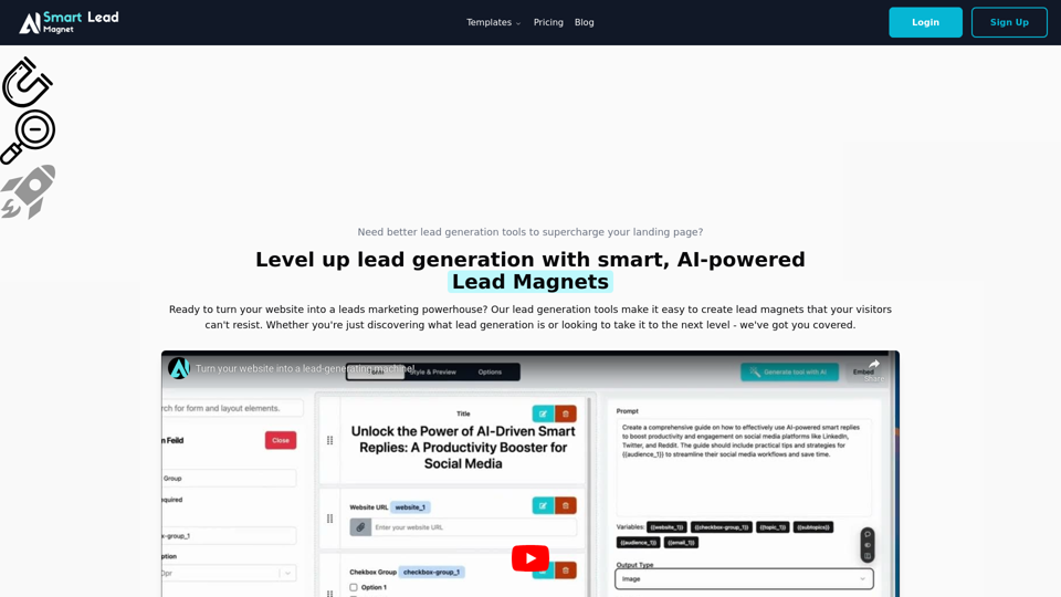 SmartLeadMagnet screenshot