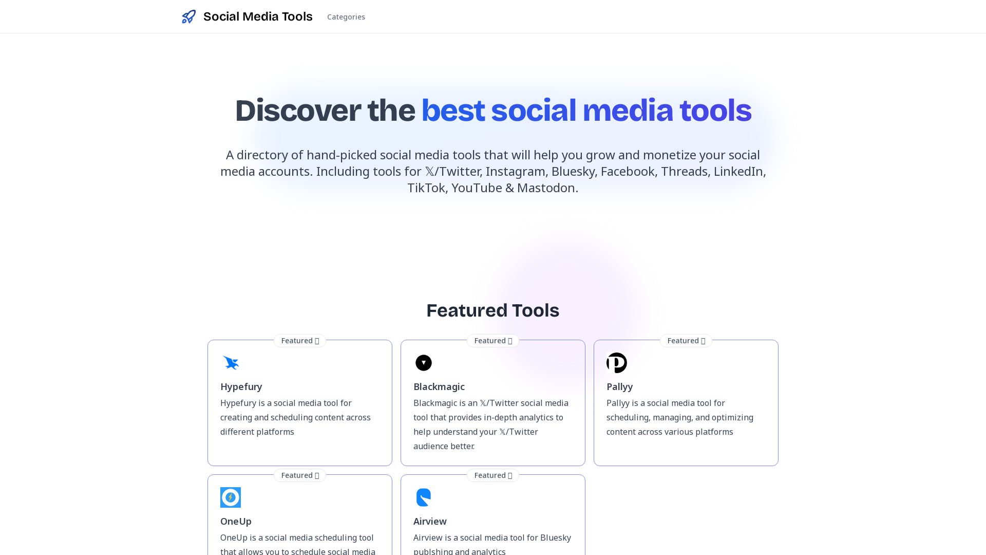 Social Media Tools