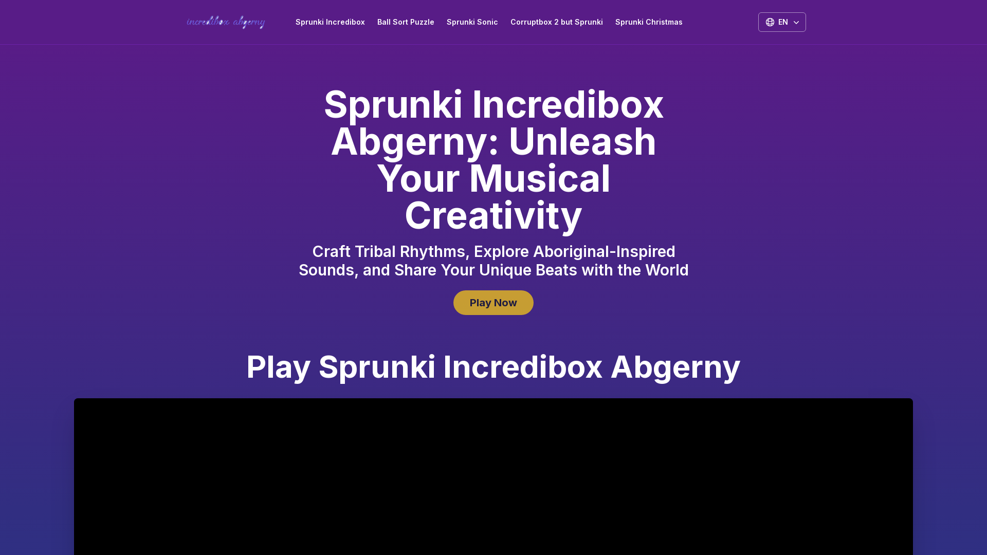 Create Unique Tribal Beats with Incredibox Abgerny