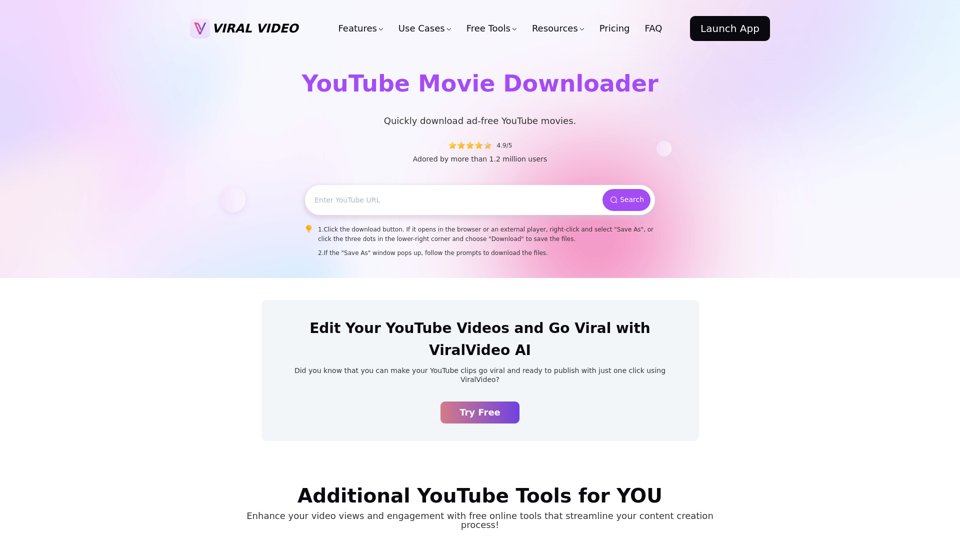 ViralVideo - YouTube movie downloader free online