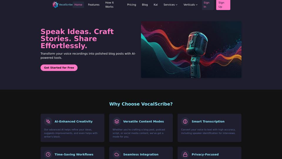 VocalScribe