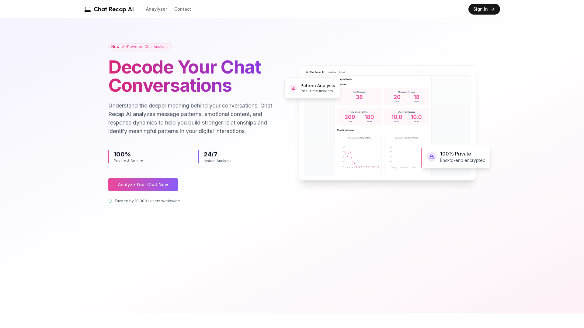 Chat Recap AI