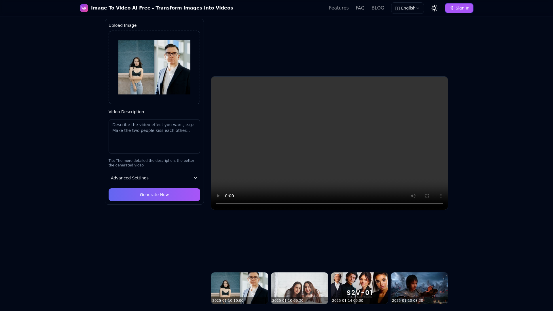 Image To Video AI Free