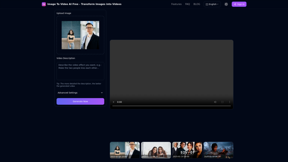Image To Video AI Free - Transform Images into Videos