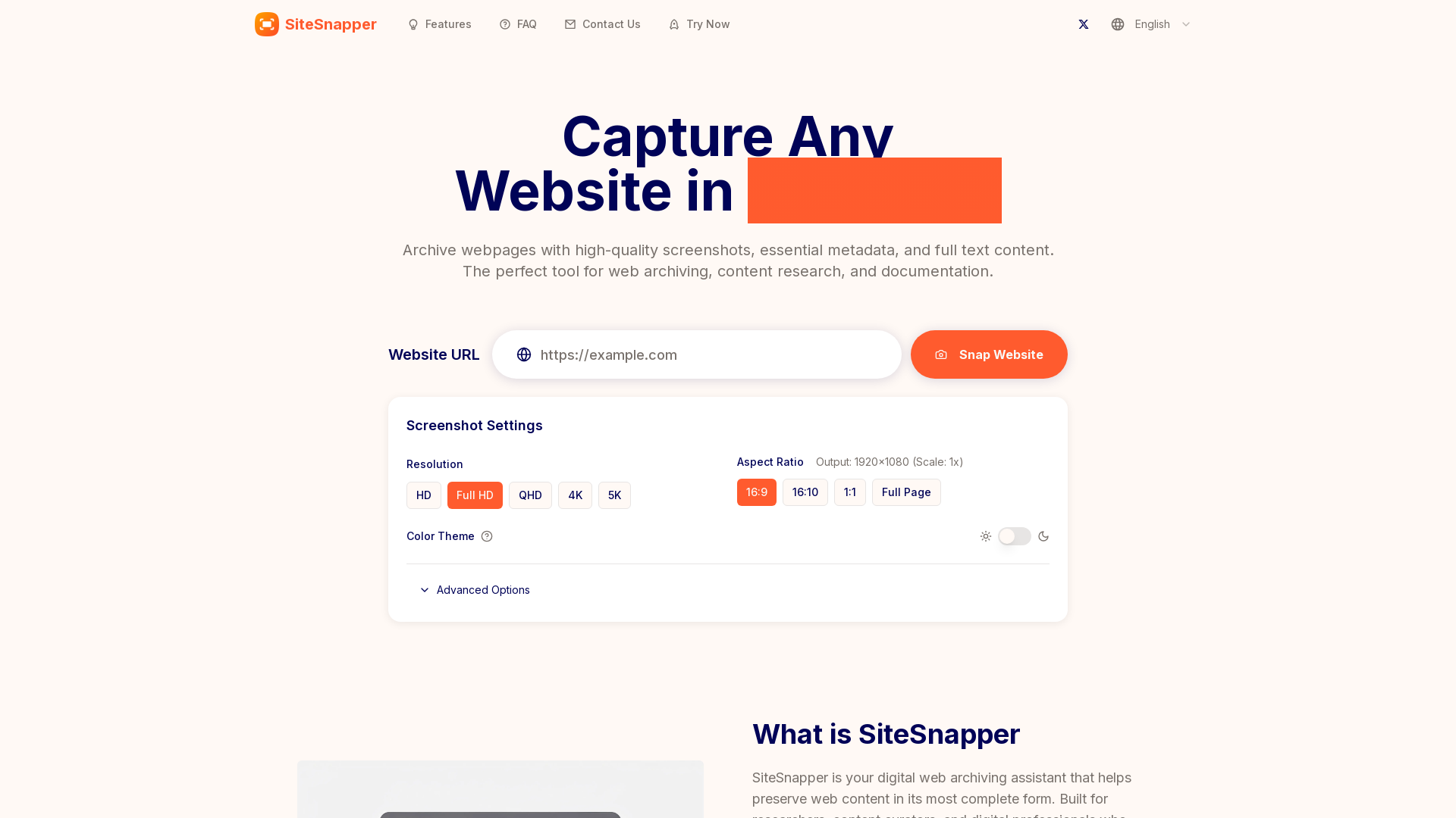 SiteSnapper