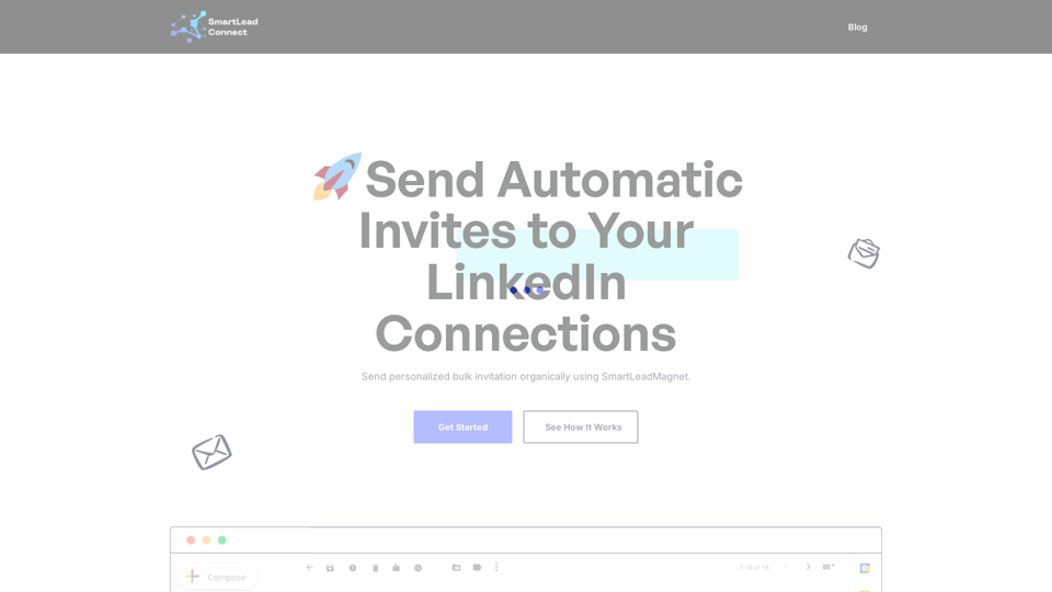 Smart Lead Connect: Safe LinkedIn Connection Automation Tool