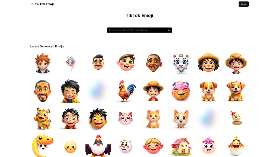 TikTok Emoji - TikTok Emoji Generator | Create Custom Emojis Easily