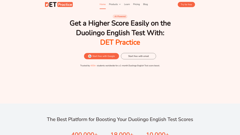 DET Practice - Ace the Duolingo English Test