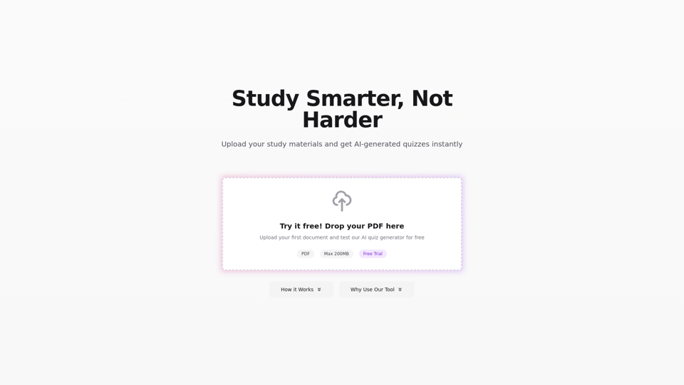 SmartExam.io - Study Smarter, Not Harder