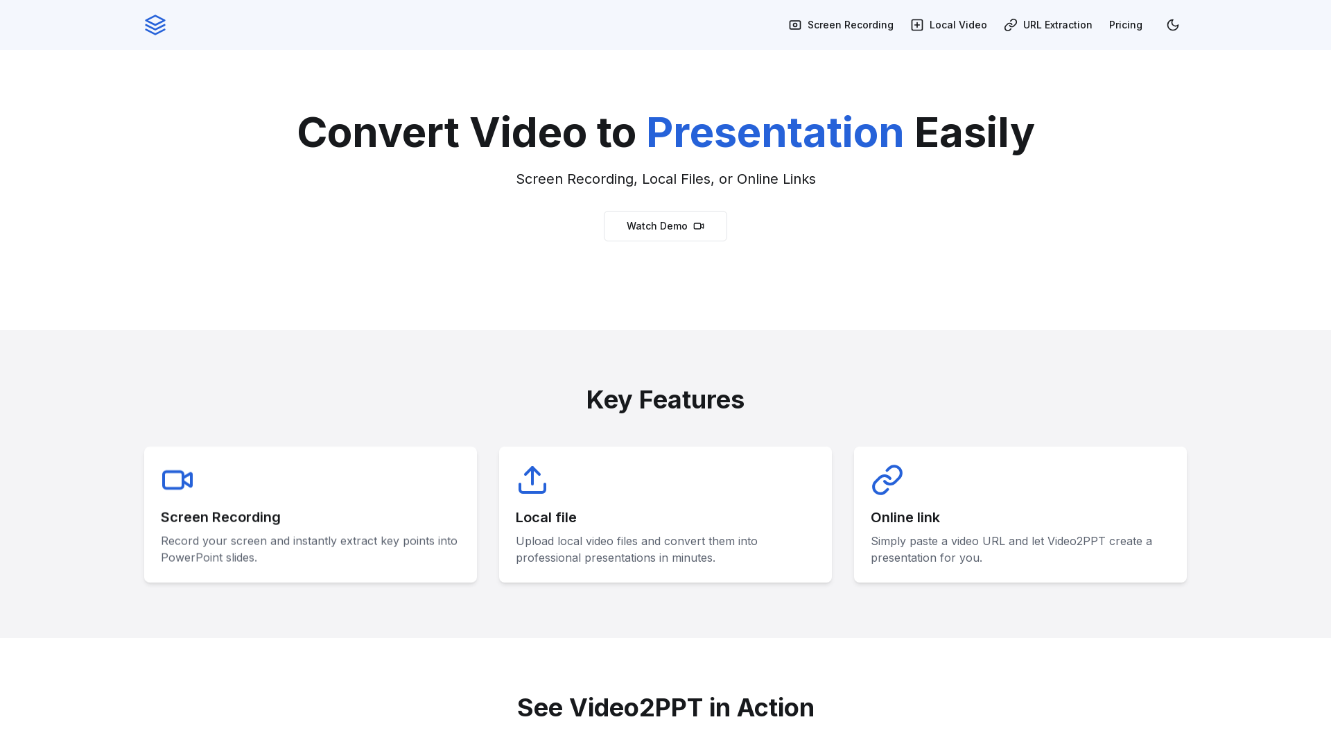 Video2PPT