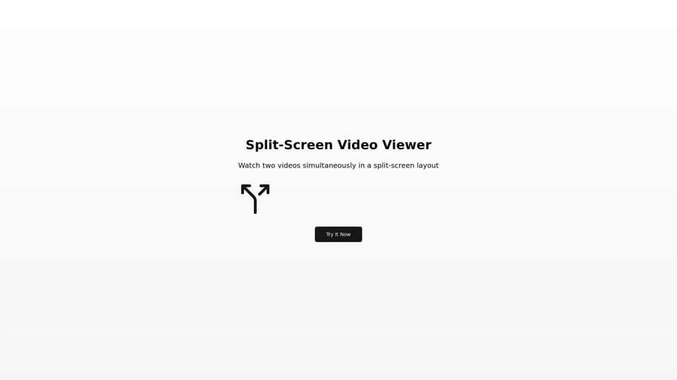 Split-Screen Video Viewer