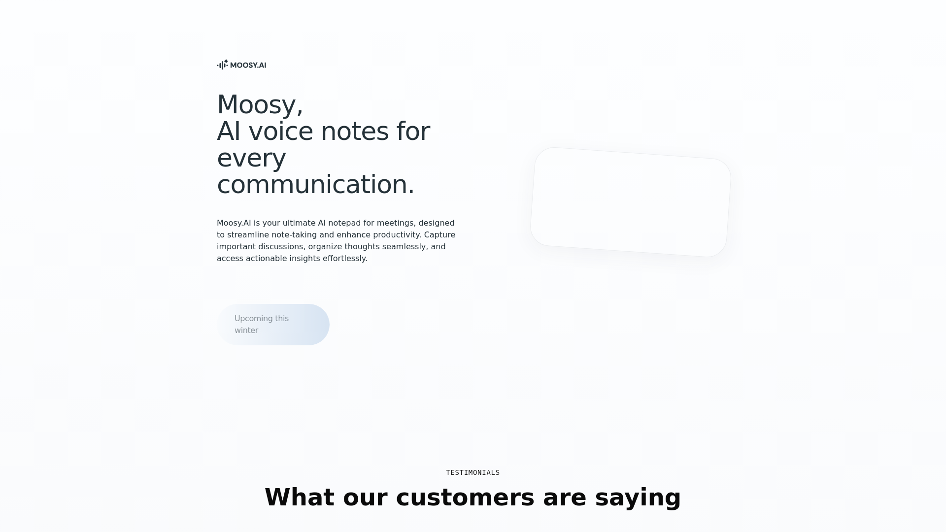 Moosy.AI