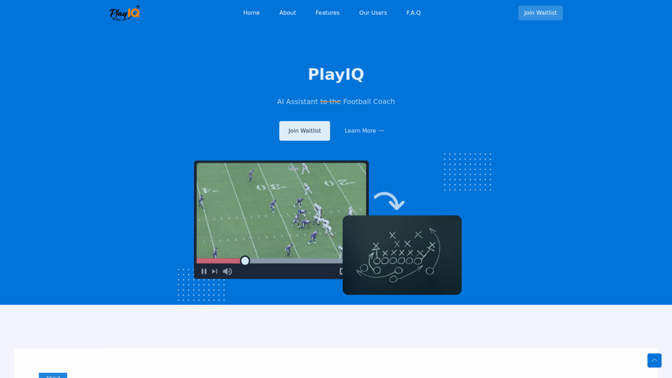 PlayIQ - AI Football Coach