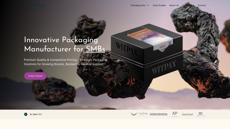 Custom-Printed Box & Packaging Manufacturer - WITPAX