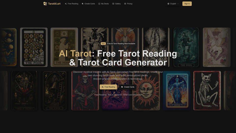 AI Tarot screenshot