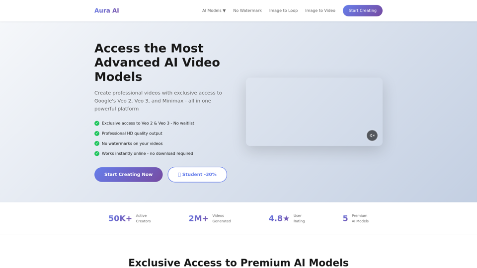 Aura AI screenshot
