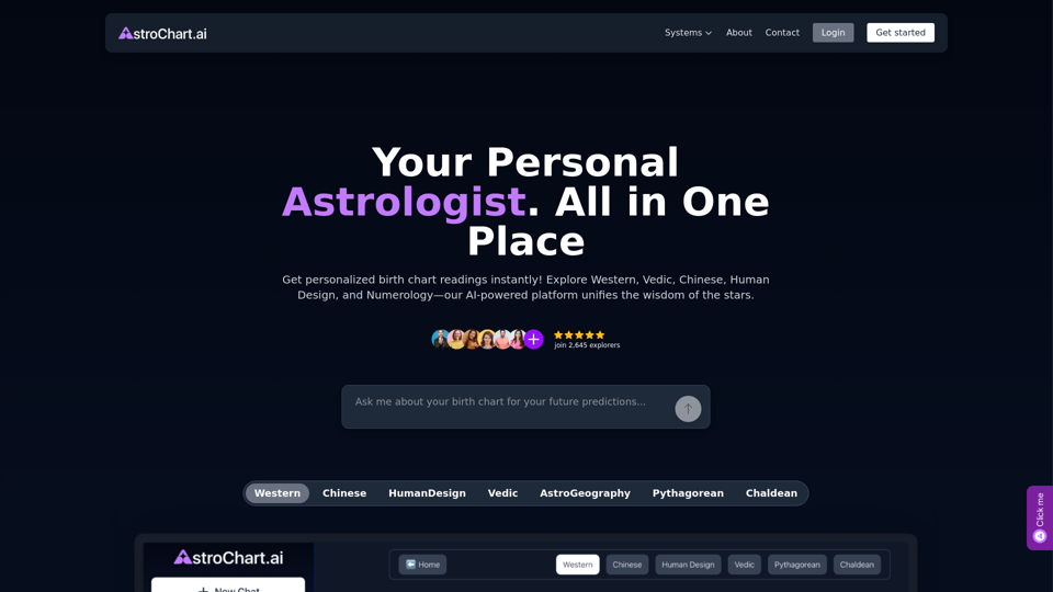 AstroChart.ai screenshot