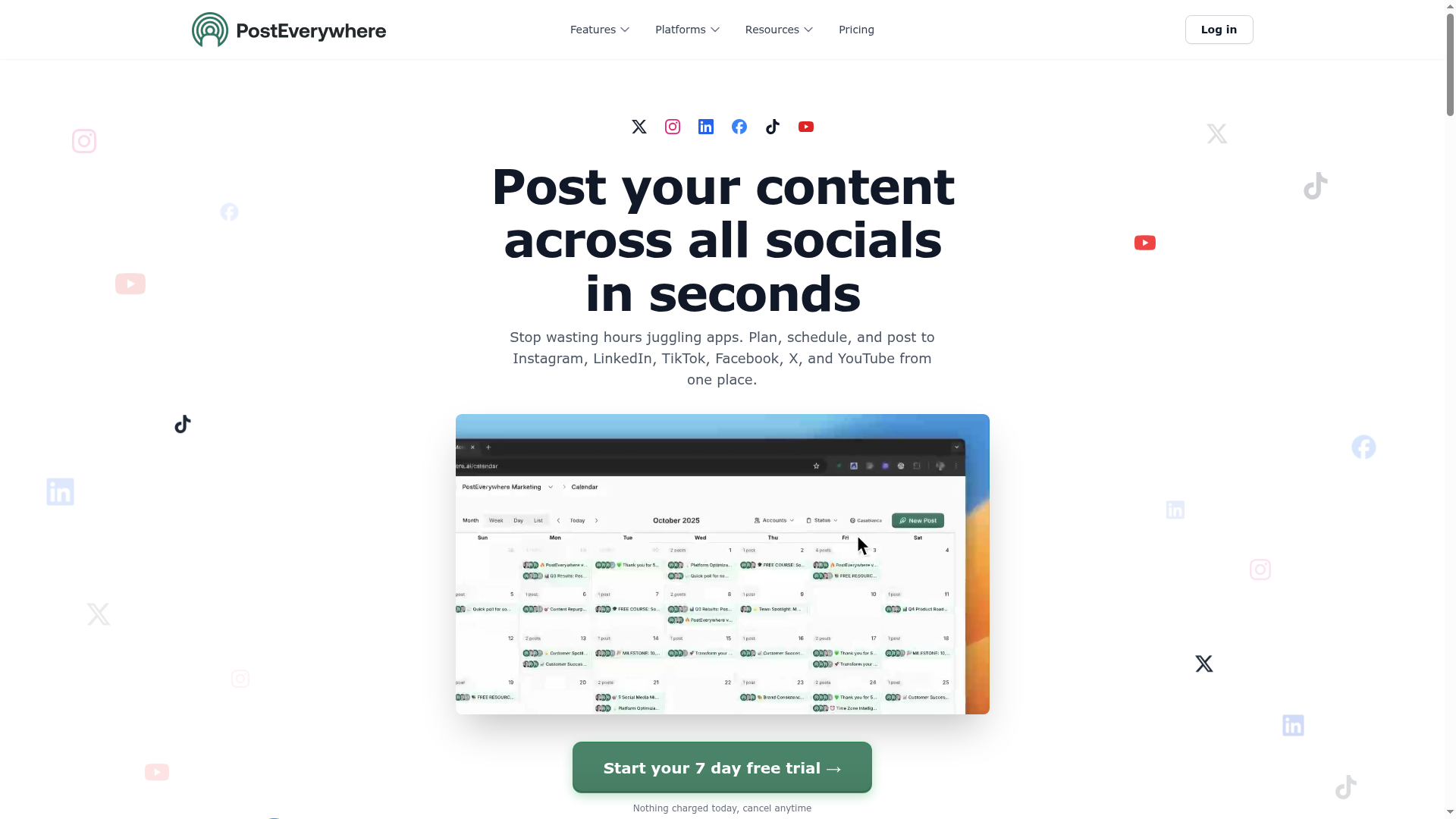 PostEverywhere screenshot
