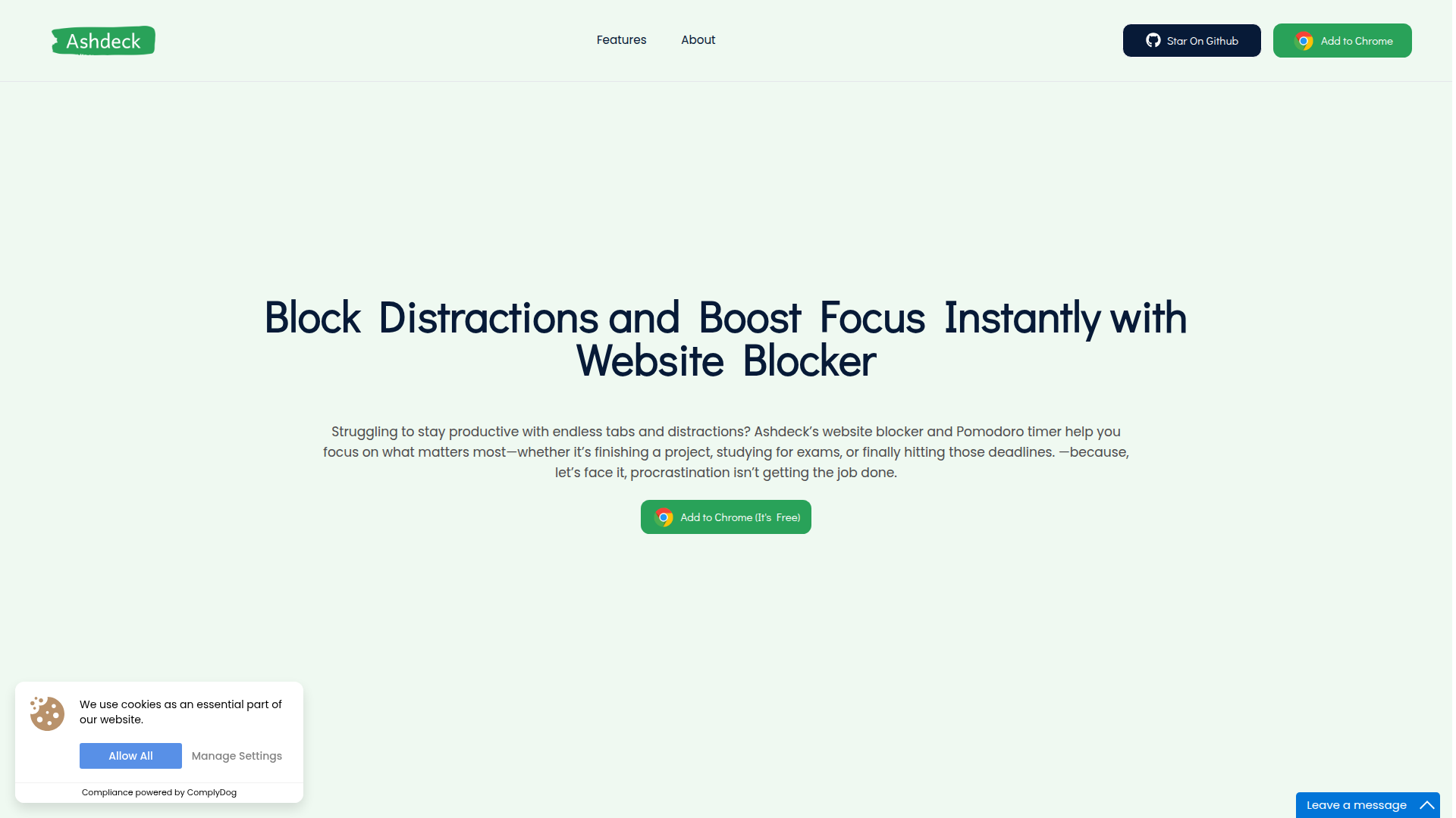 Ashdeck screenshot