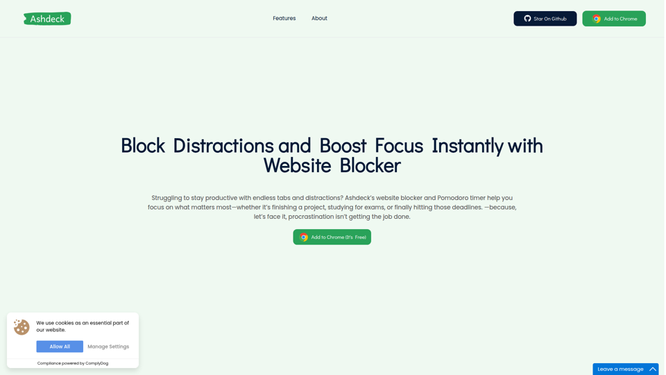 Ashdeck screenshot