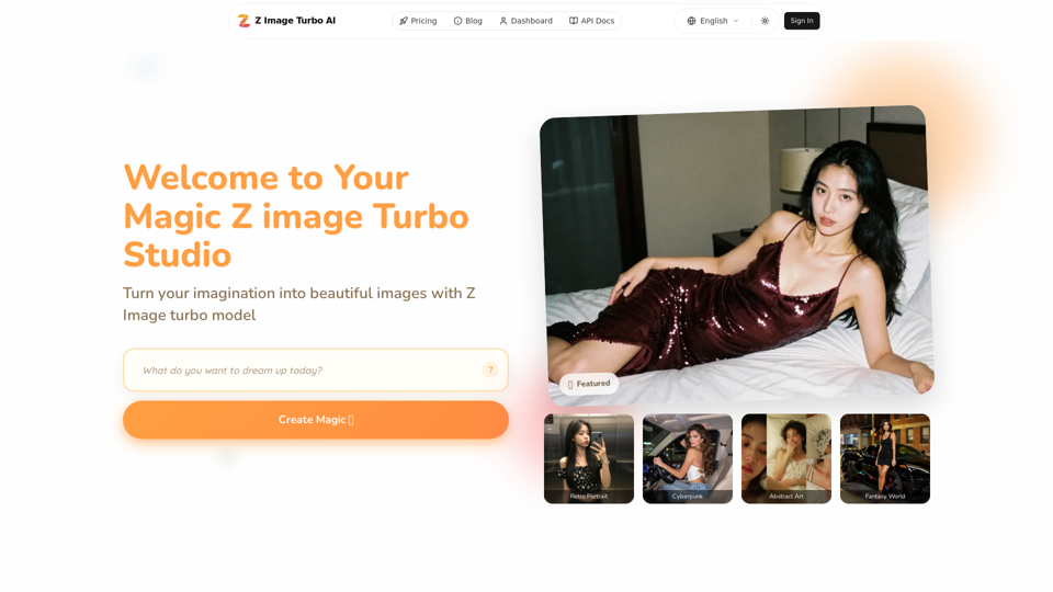 Z Image Turbo screenshot