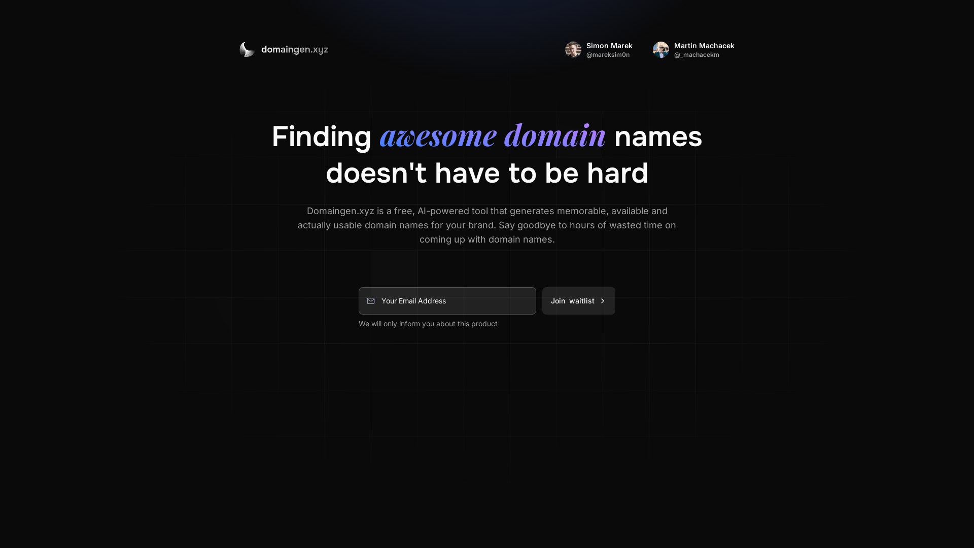 Domaingen.xyz: AI