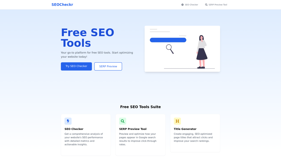 Free SEO Tools - SEOCheckr