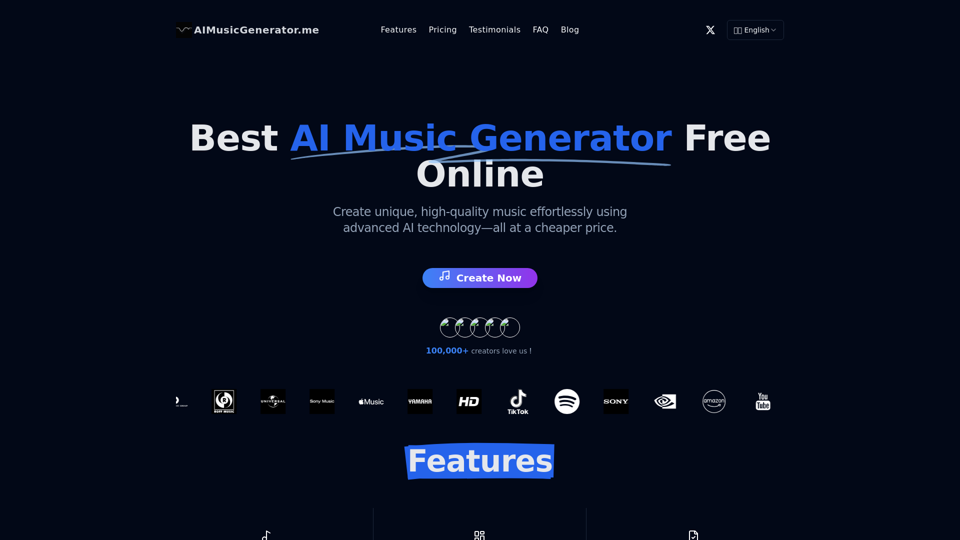 AI Music Generator.me - Free Online