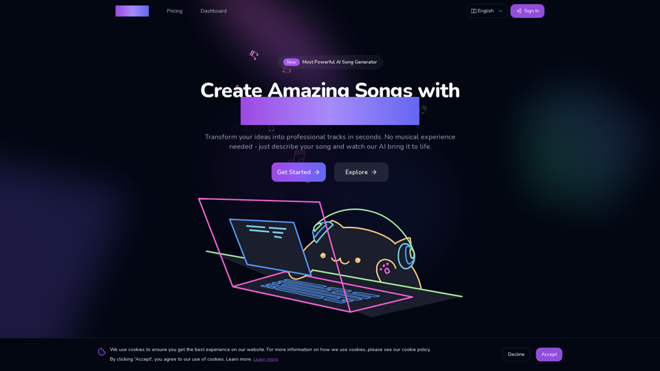 AI Music Generator & Song Maker - Try Free Online