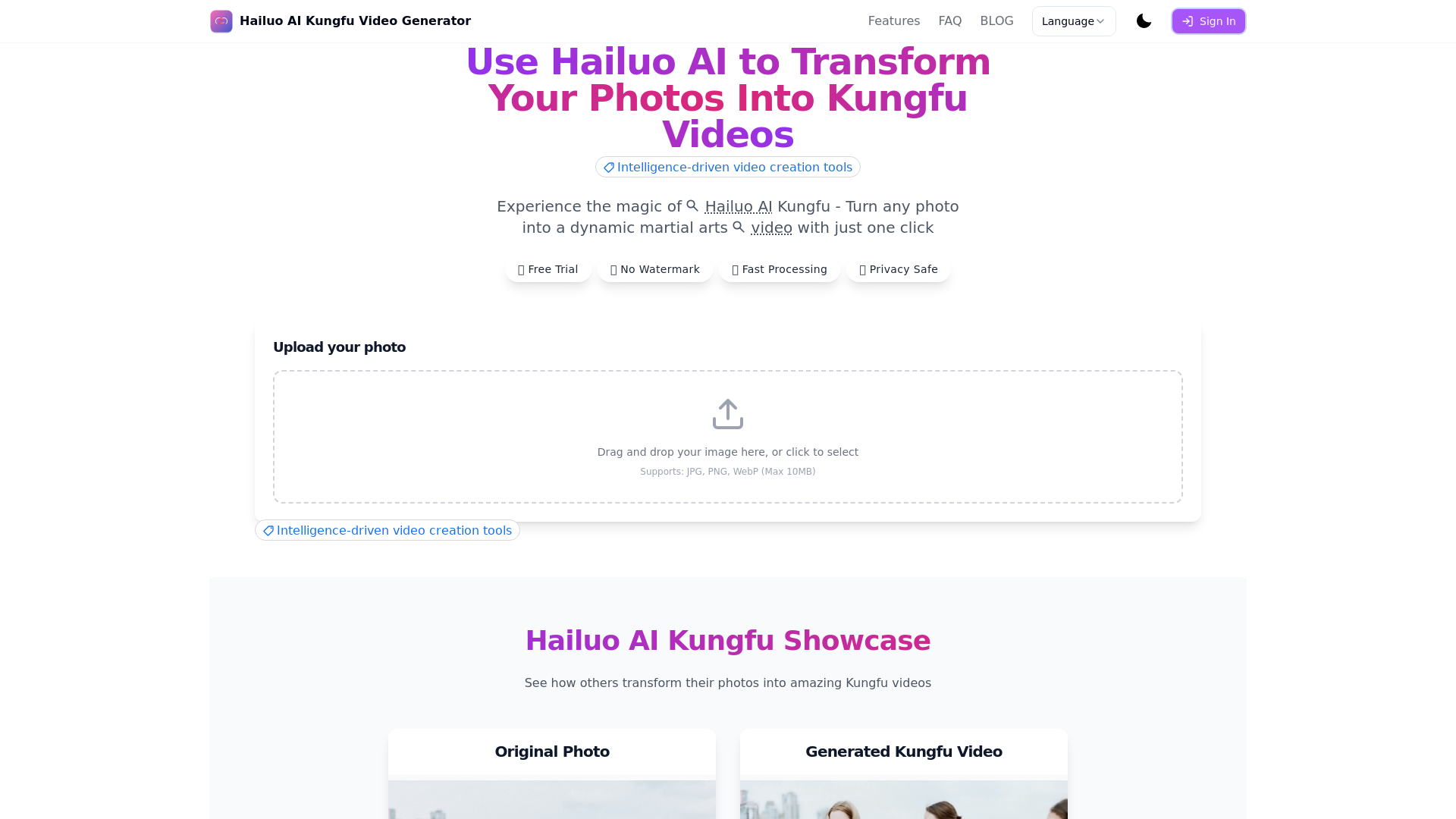 Hailuo AI Kungfu