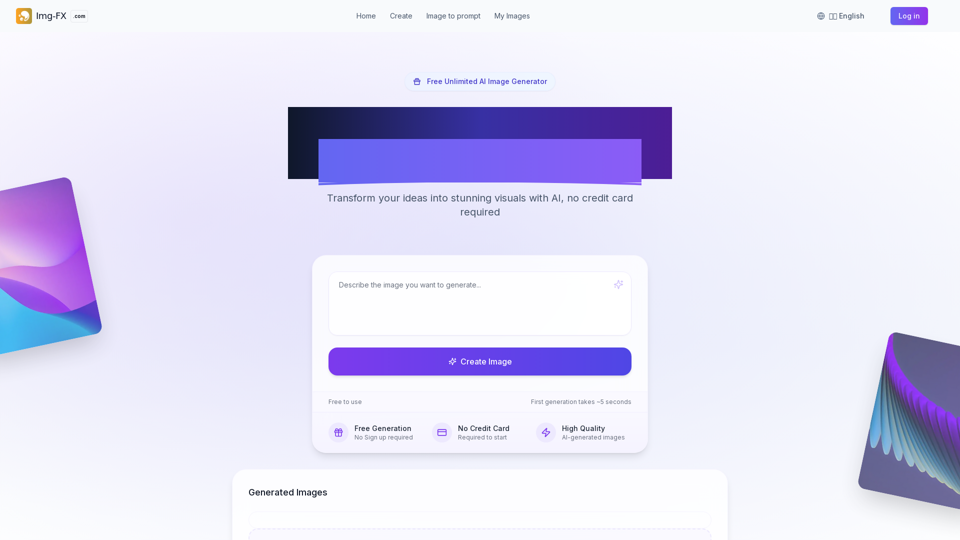 Image Fx - Free AI Image Generator, No Sign-Up Needed
