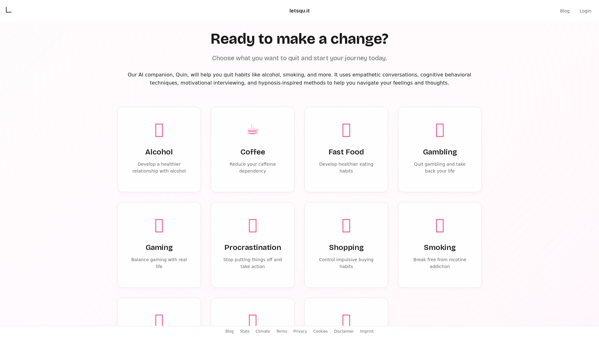 Start Your Journey to Change