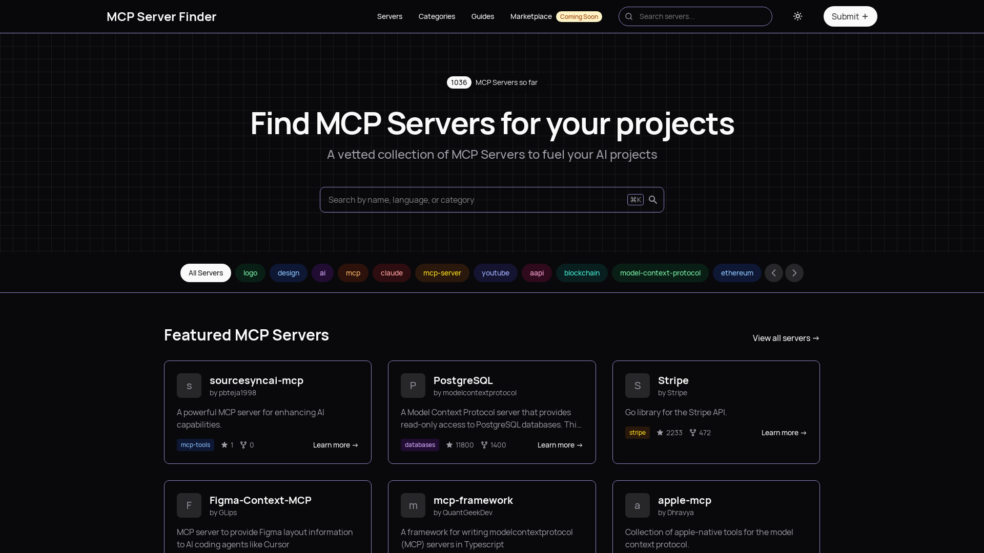 MCP Server Finder
