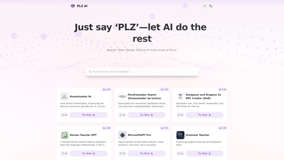 Explore AI Tools Tailored to Your Needs