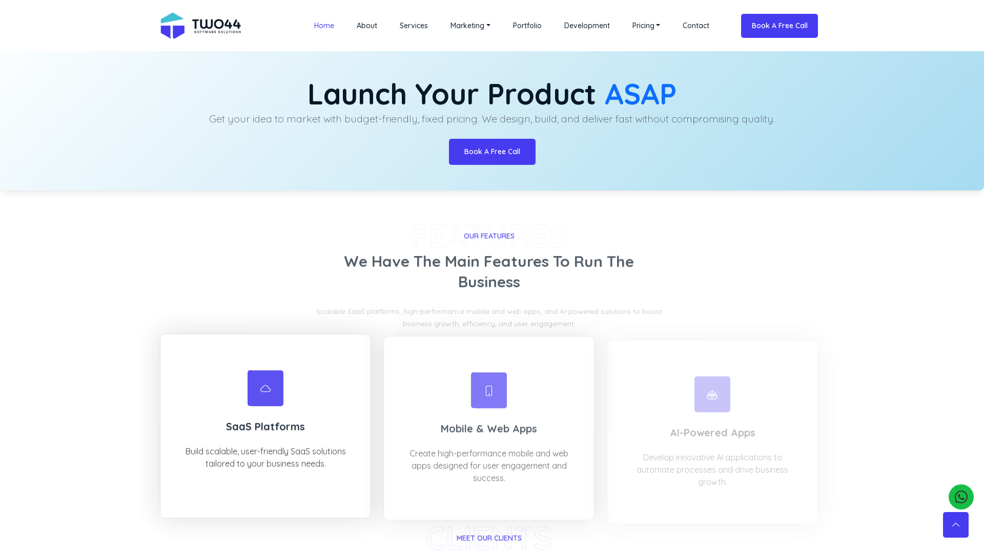 Launch Your SaaS Product Fast with Scalable Web and Mobile Apps