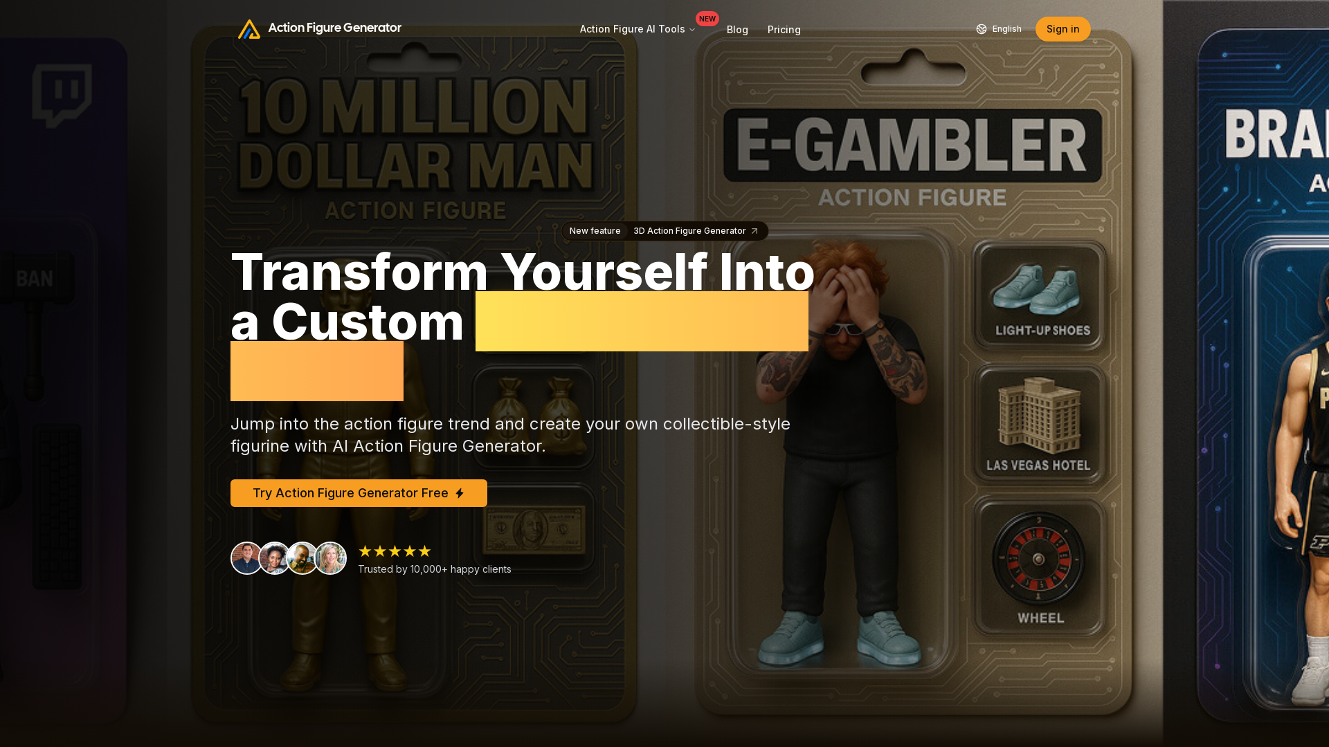 Action Figure Generator screenshot