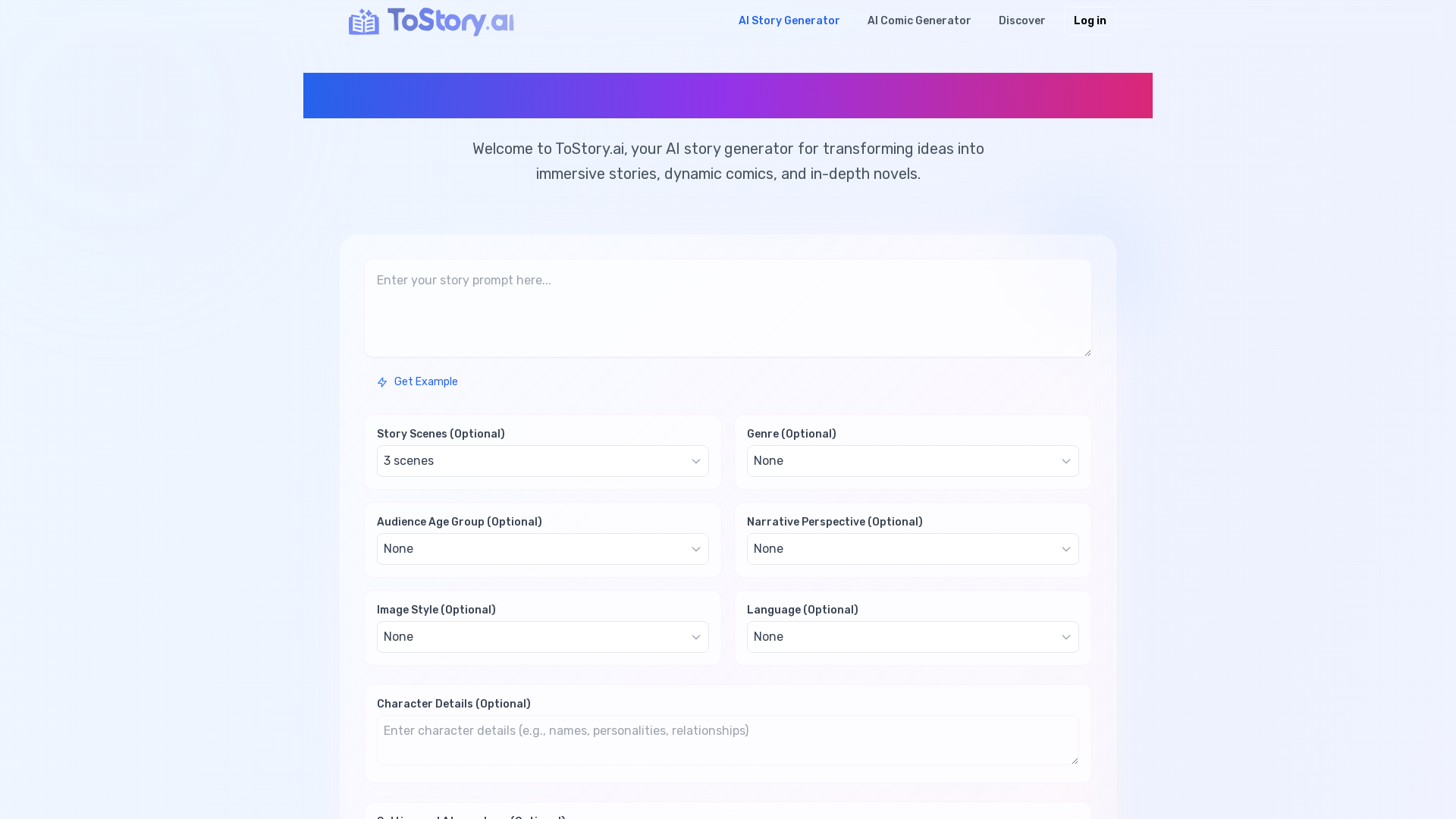 AI Story Generator: Novel Writer, Comic Maker & Book Creator