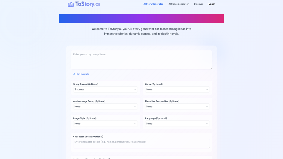 AI Story Generator: Novel Writer, Comic Maker & Book Creator