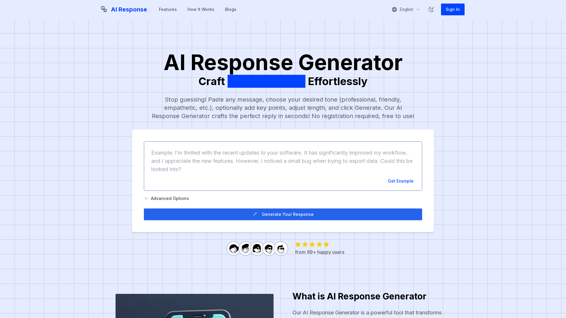 AI Response Generator