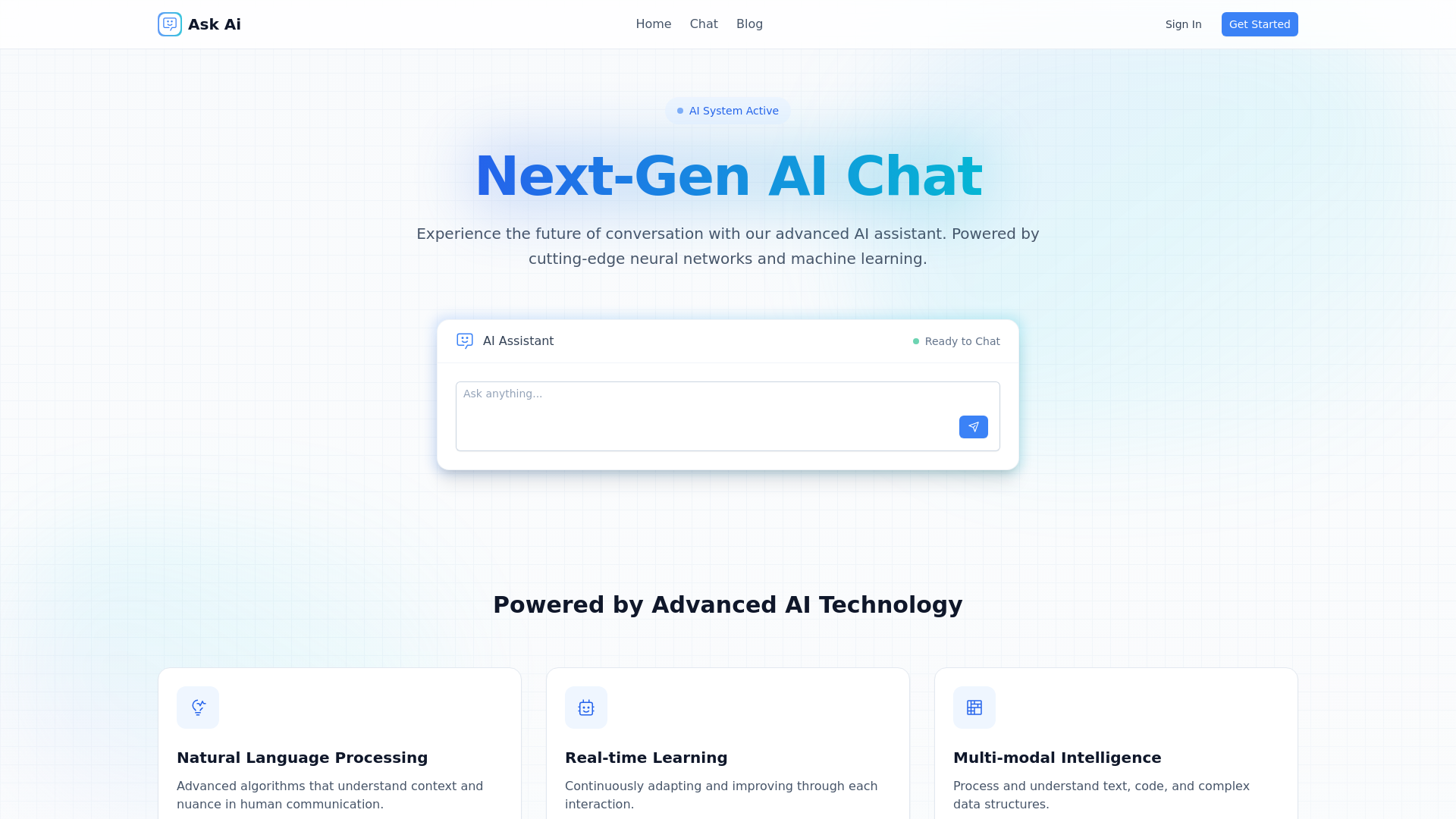Ask AI Questions Free